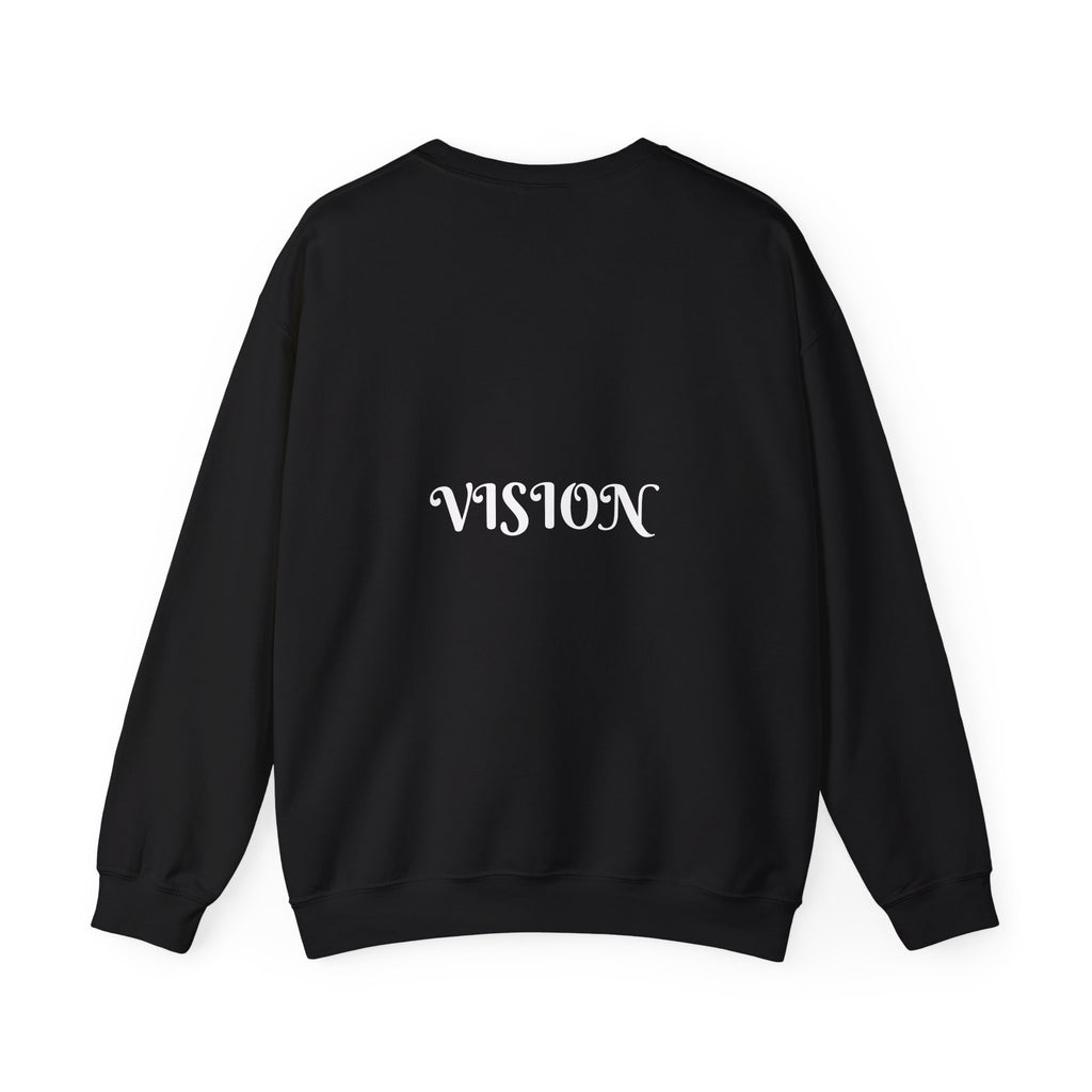 "Proverbs 29:18 unisex sweatshirt in Black by Vision Roots"
