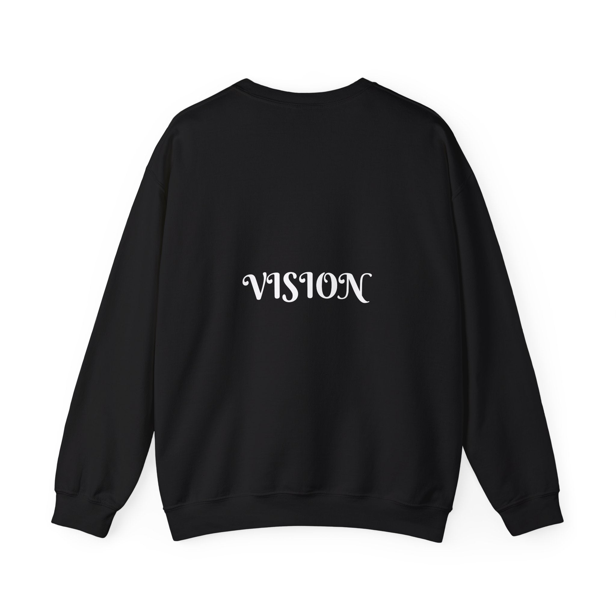 "Proverbs 29:18 unisex sweatshirt in Black by Vision Roots"